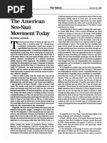 Discrimination & Race Relations
