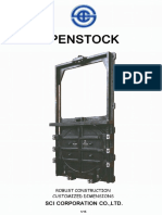 Sluice Gate Penstock