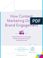 The Incite Content Marketing White Paper: How Content Marketing Drives Brand Engagement