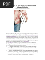 Conselhos de John Frame Para Seminaristas e Teólogos