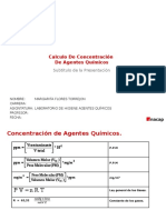 Calculo de Concentración de Agentes Quimicos.1