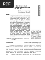 Maykon dos Santos Marinho - RISCO ERGONÔMICO NAS PRÁTICAS DA EQUIPE DE ENFERMAGEM DE UMA UTI