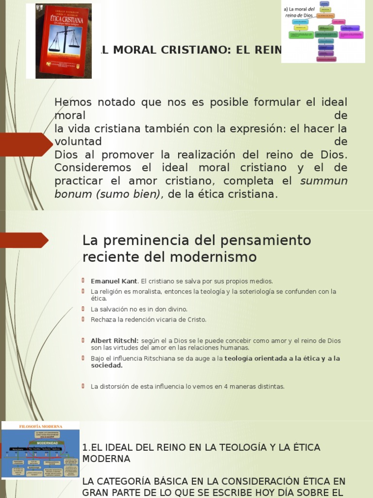 Ideal Moral y Ética del Reino de Dios | PDF | Reinado y reino de dios ...