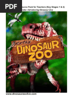 Dinosaur Zoo Teachers Pack 2