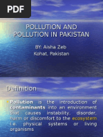 Download Pollution in Pakistan by AishaZeb SN31648203 doc pdf
