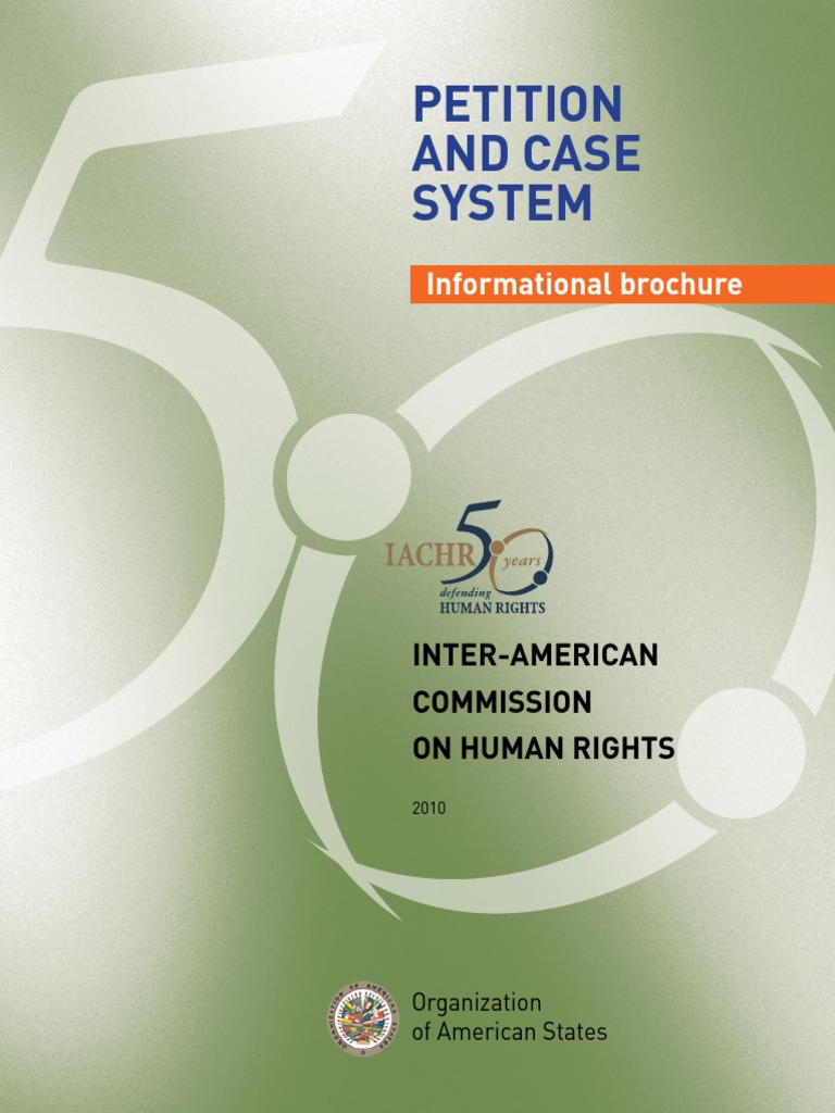 Filing Petitions with IACHR Guide | PDF | Human Rights | Justice