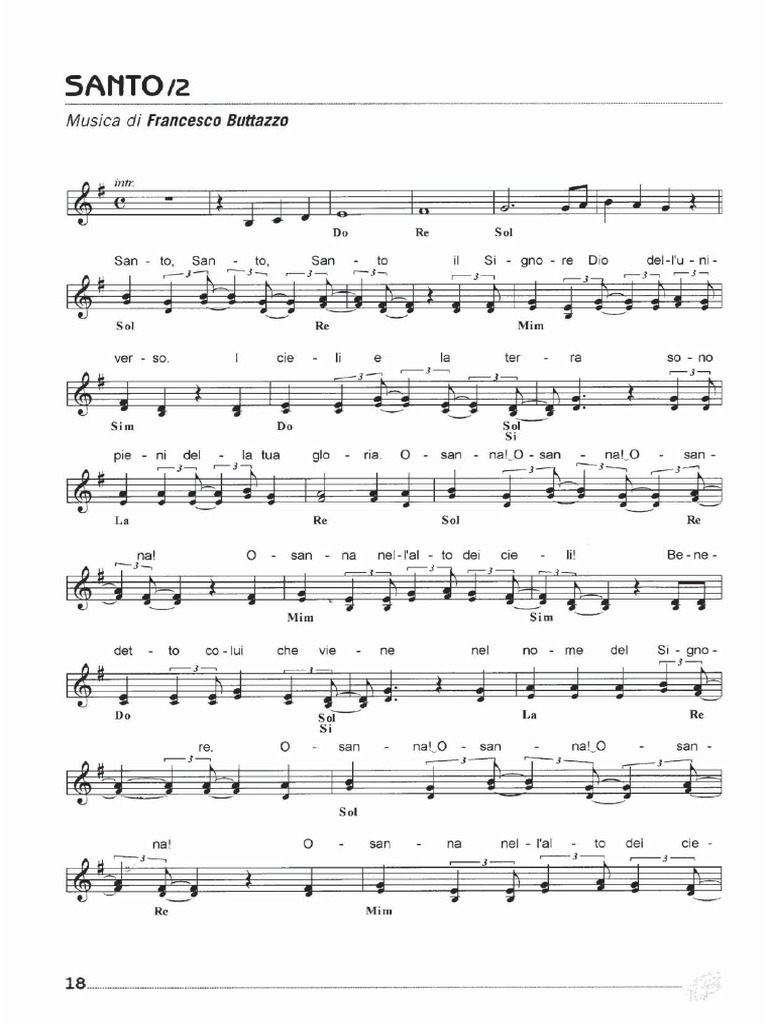 santo buttazzo spartito pdf