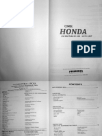 Manual de Servicio Honda XL 185