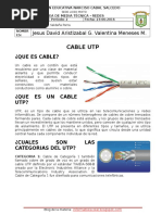 Estructura y Uso del Cable UTP | PDF | Telecomunicaciones | Bienes ...