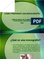 La Monografiaa Apa2009