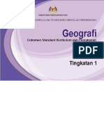 2019 Dskp Kssm Geografi Tingkatan 3