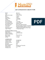 Spek GENSET YANMAR 10 KVA SILENT PDF