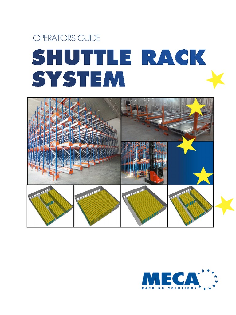 Shuttle Rack System Operator's Guide | PDF | Forklift | Pallet