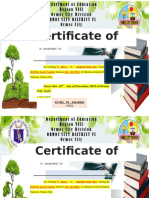 Certificates English