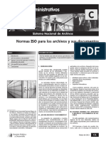 Normas ISO para los archivos y sus documentos