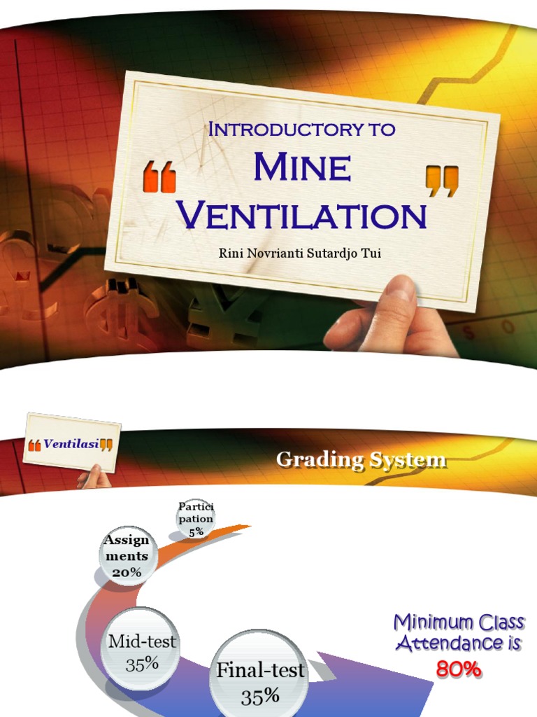 Mine Ventilation Course Overview | PDF | Ventilation (Architecture ...