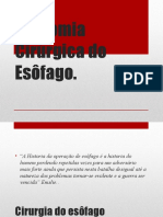 Anatomia Cirúrgica Do Esôfago