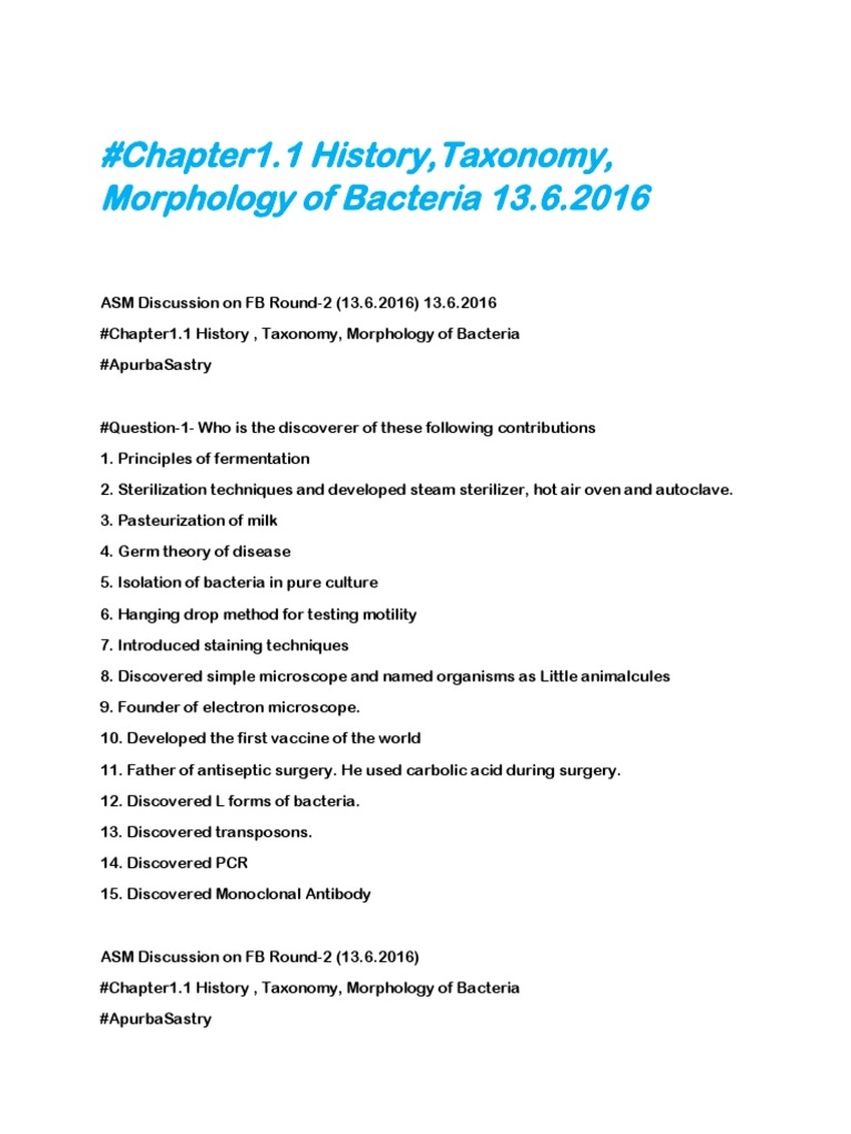 GENERAL MICROBIOLOGY QUESTIONS2.pdf Sterilization (Microbiology