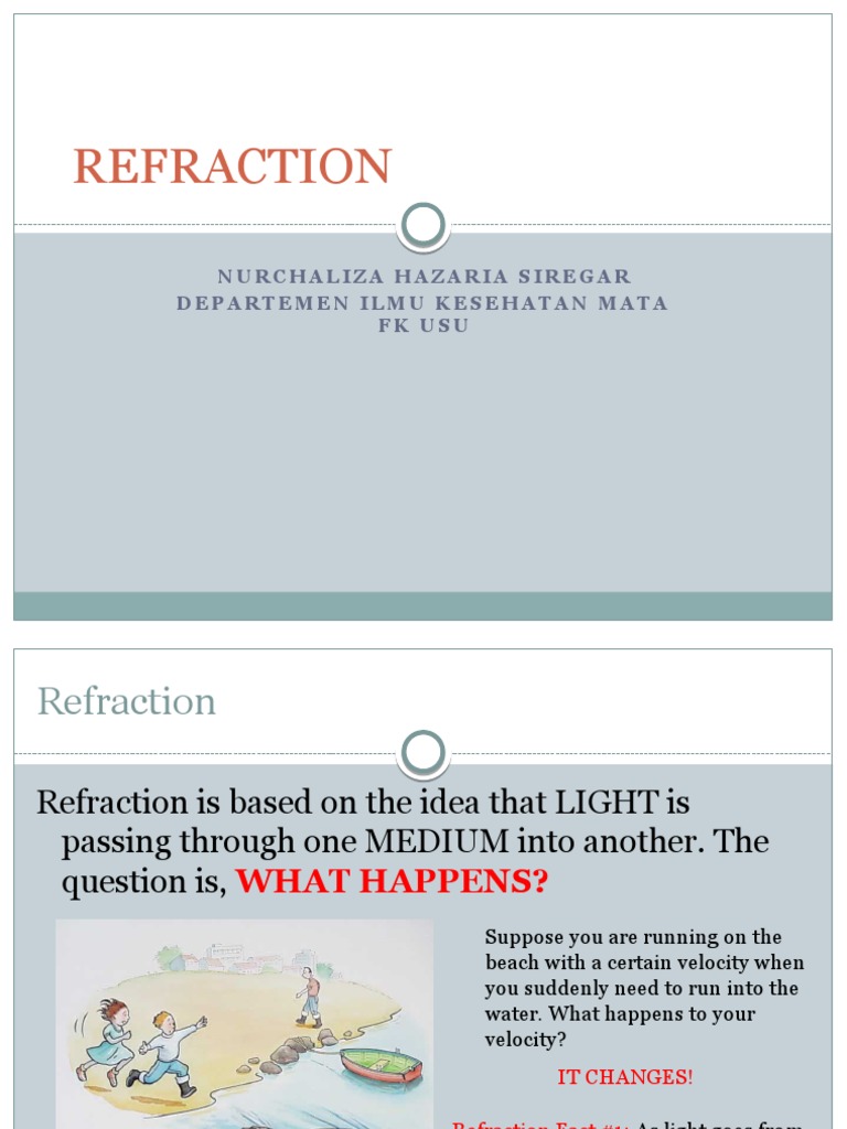 Refraksi | PDF | Refraction | Lens (Optics)