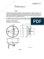 Mechanical Data Ø 2.0 M HP, HXP, SHXP Antennas: Material and Treatment