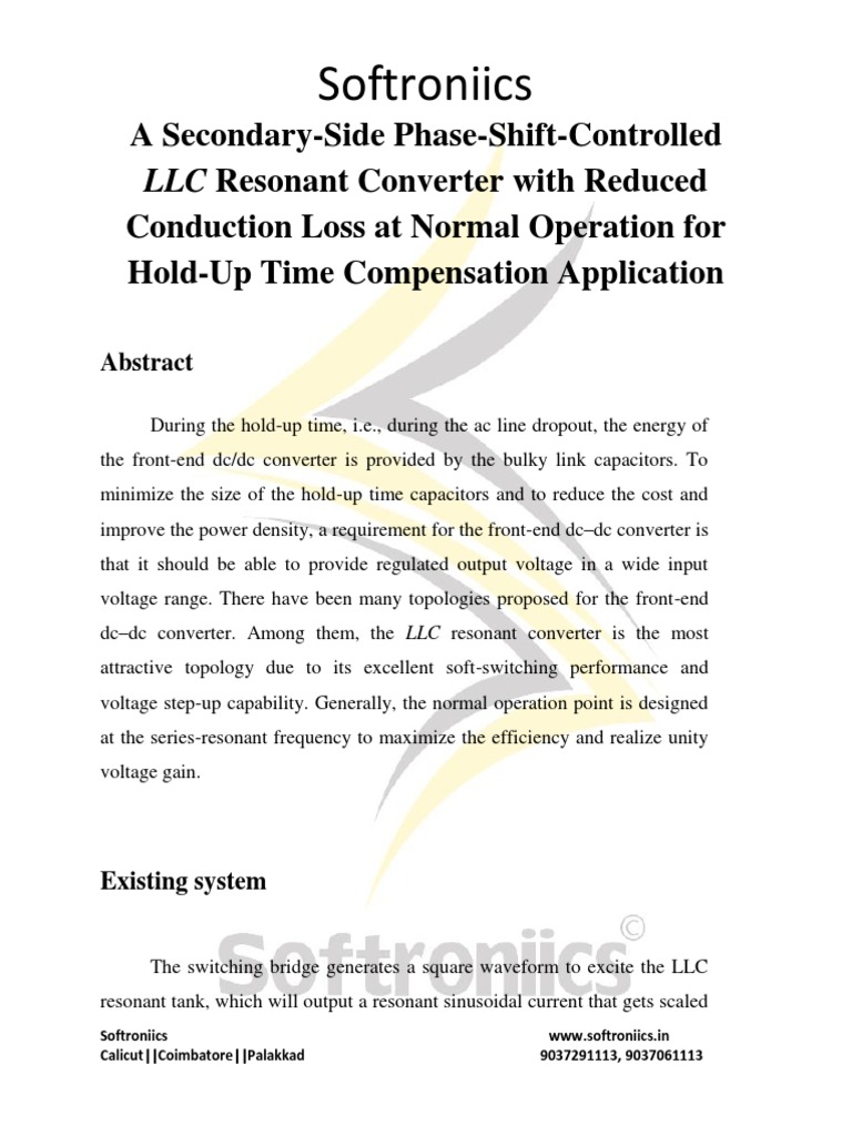 Phase Shift Controller PDF