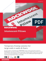 Rockwool Intumescent Pillows