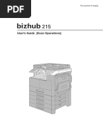 Bizhub 215 Scan Manual