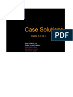 Excel Solutions - Cases