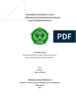 Tesis Sinopsis PDF