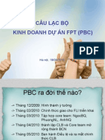 Giới thiệu Project Business Club