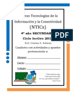 Cuaderno Con Actividades y Apuntes de NTICx 4_ Año 2014 IGSM