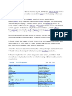 Lumber Types and Classifications