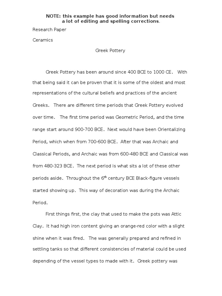 Pottery instructions picture