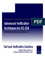 Advanced Verification Techniques For DO-254