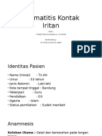 Dermatitis Kontak Iritan