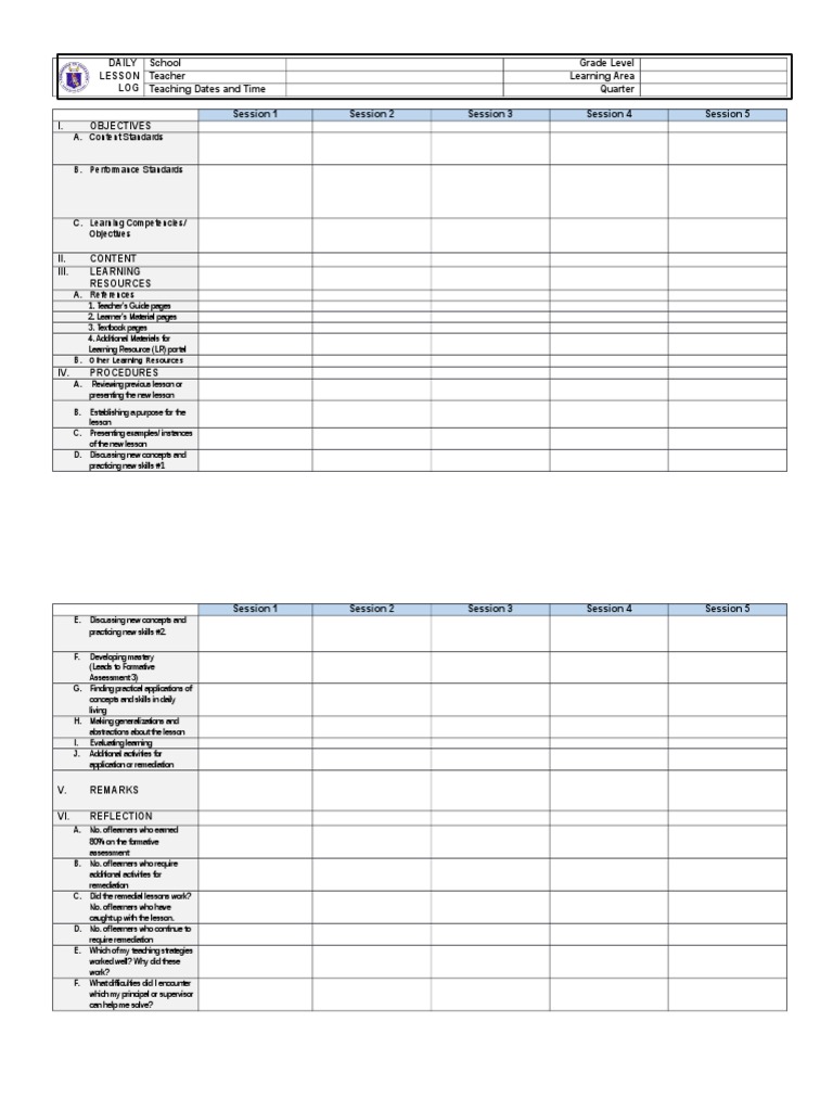 dll-template-teachers-education-theory