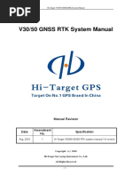 Hi-Target V30 50 GNSS RTK System Manual PDF