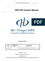 Hi-Target V30 50 GNSS RTK System Manual PDF
