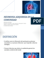 Neumonia adquirida en la comunidad 