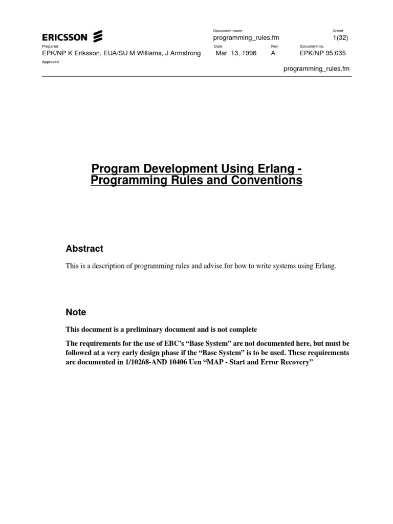 Programming Rules | PDF | Science & Mathematics | Computers