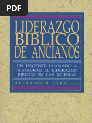 Liderazgo Biblico De Ancianos Pdf Biblia Pablo El Apostol