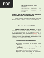 Amparo por Negativa de Pensión IMSS | PDF | Caso de ley | Debido al proceso