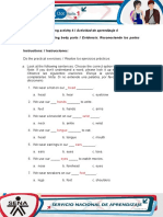 AA4-Evidence 2 Recognising Body Parts