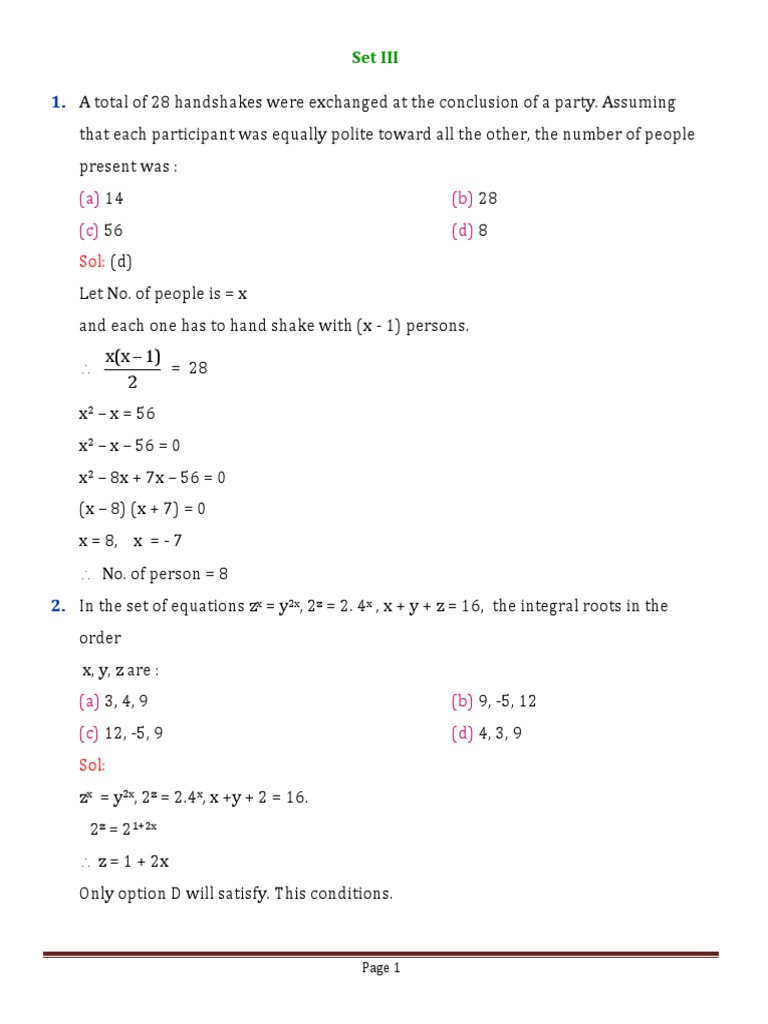 Class 9 Math Olympiad Problems | PDF | Circle | Triangle