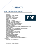 Panait Istrati - Cum Am Devenit Scriitor 1.0 10