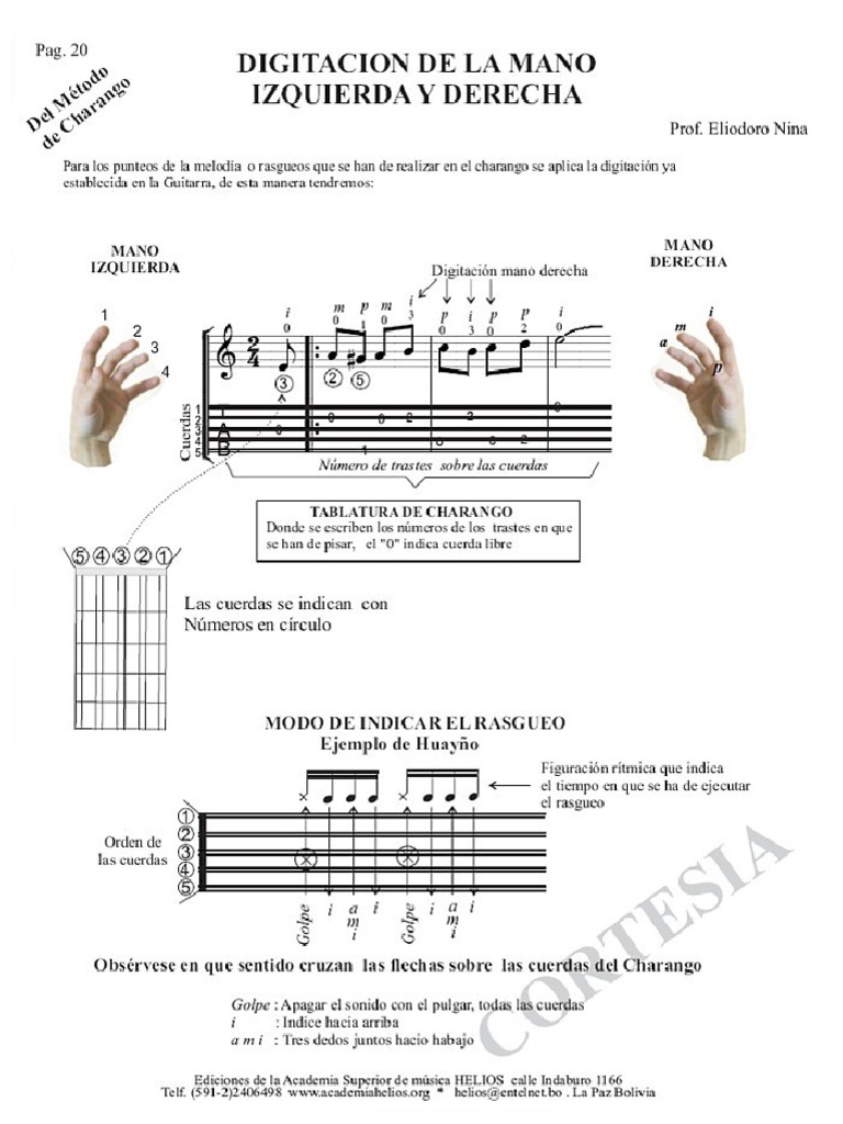 Digitacion Charango | PDF