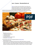 Receta de Pizza Casera