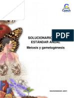 2014 Solucionario Guía Meiosis y Gametogénesis PDF