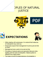 Principles of Natural Justice