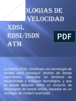 ResumenXDSL, RDSI, ATM 2semana